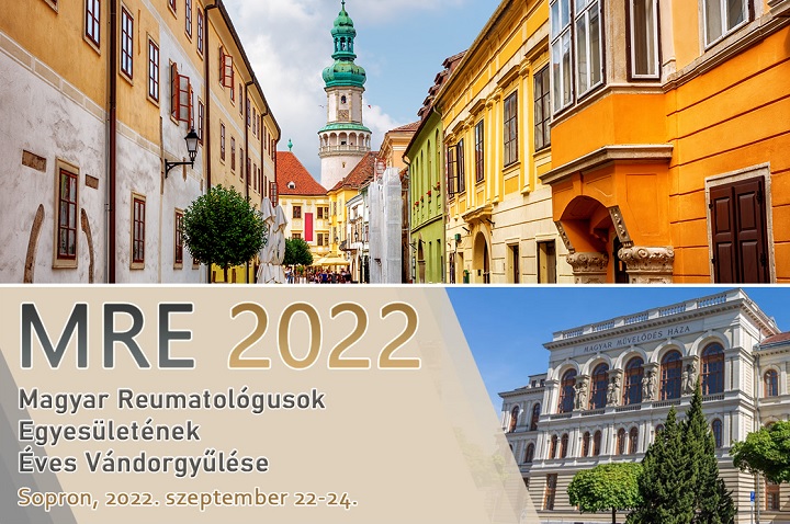 Magyar Reumatológusok Egyesületének 2022. évi Vándorgyűlése